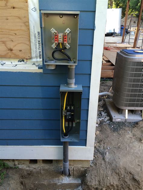 how to install electric meter box with different meter base|meter box installation instructions.